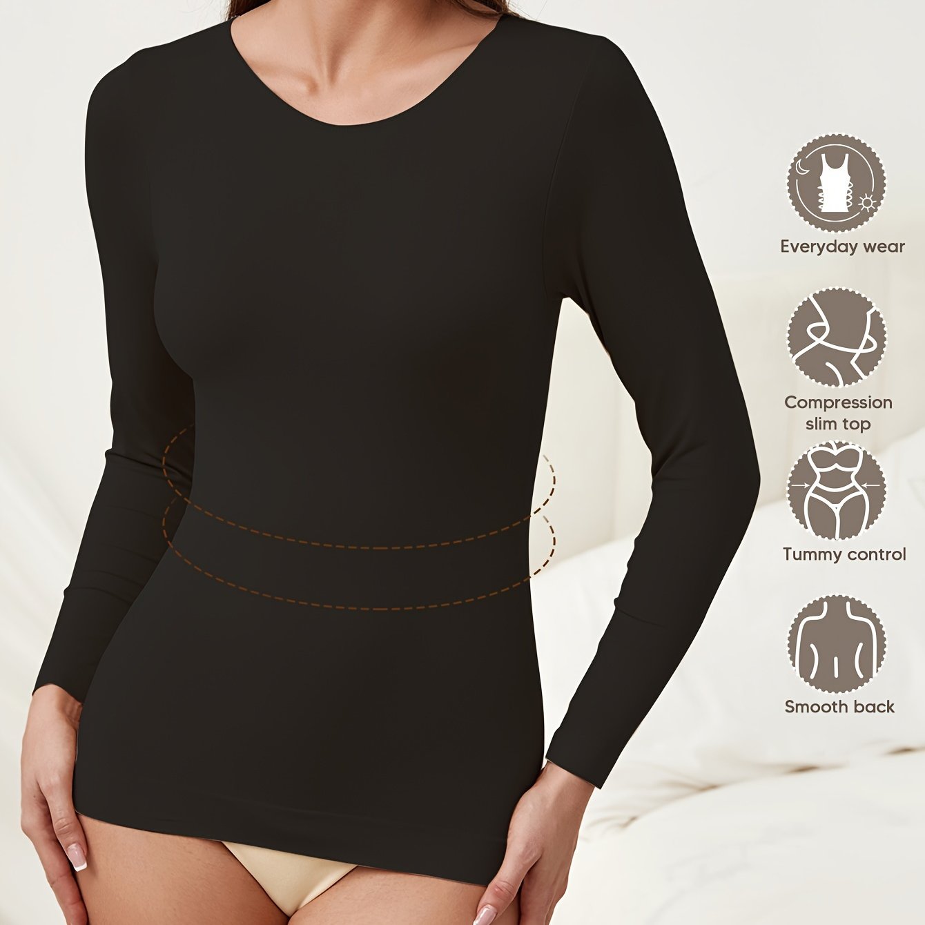 Bamboo Fiber Shapewear Body Suit