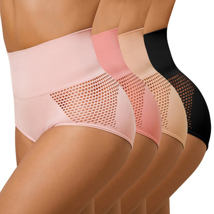 4 Piece set Seamless High-Waist Breathable Shapewear