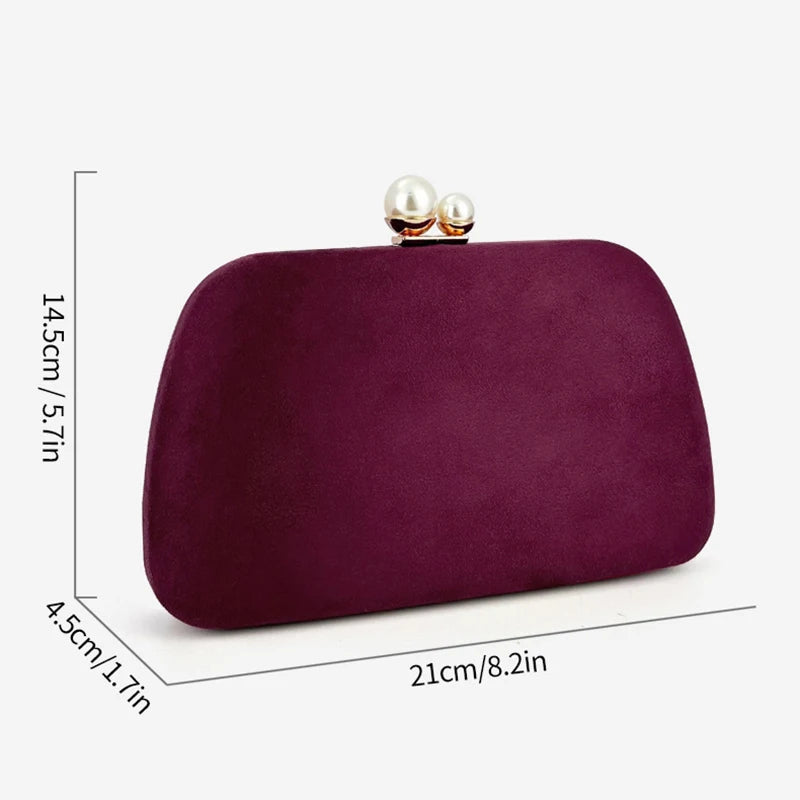 Ruby Chained Clutch Bag