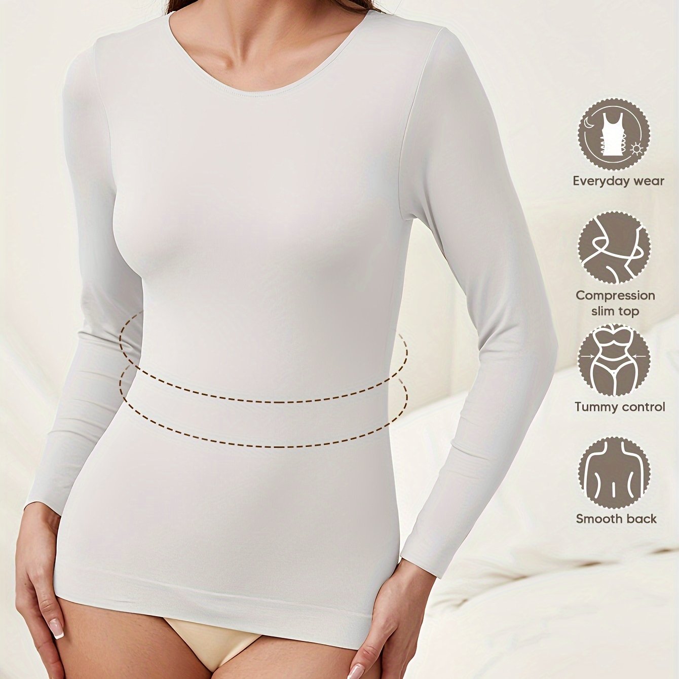 Bamboo Fiber Shapewear Body Suit