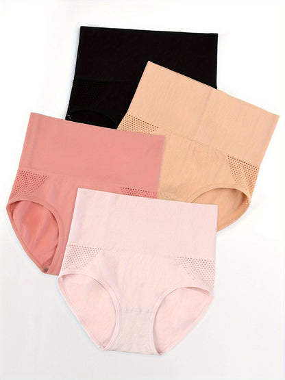 4 Piece set Seamless High-Waist Breathable Shapewear