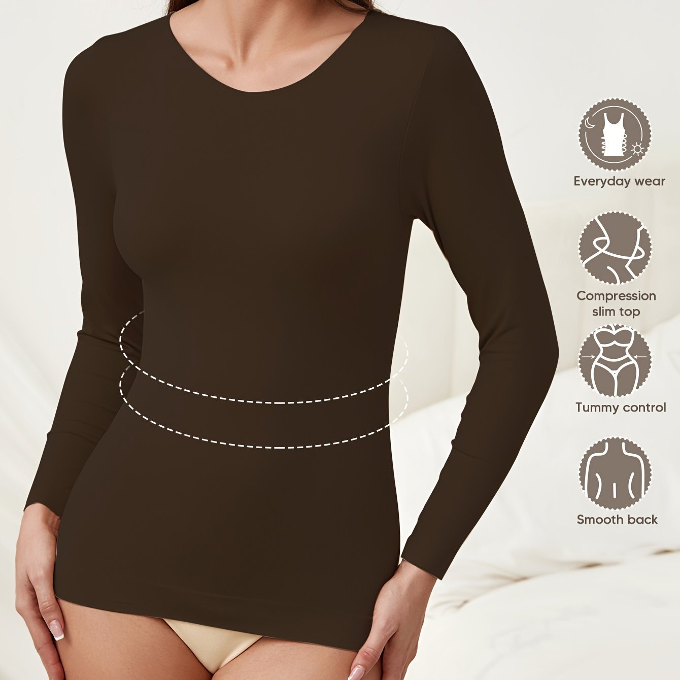 Bamboo Fiber Shapewear Body Suit